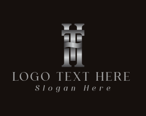 Serious - Luxury Professional Letter T&H logo design