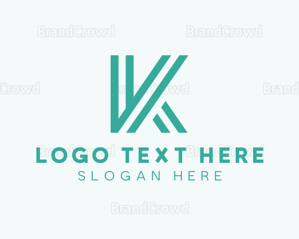 Modern Generic Letter K Logo