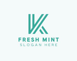 Mint - Modern Generic Letter K logo design
