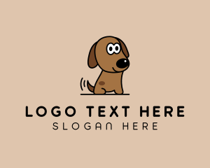 Puppy - Dog Pet Puppy logo design