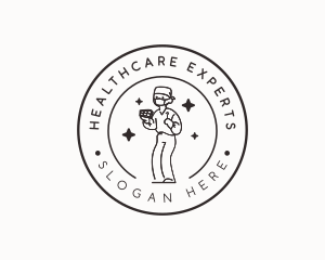 Professional Healthcare Dentist logo design