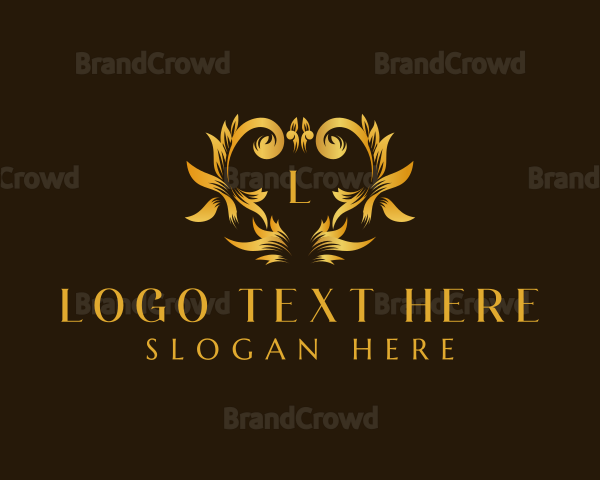 Luxury Royalty Ornament Logo