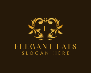 Luxury Royalty Ornament logo design