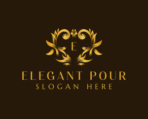 Luxury Royalty Ornament logo design