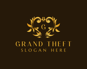 Luxury Royalty Ornament logo design