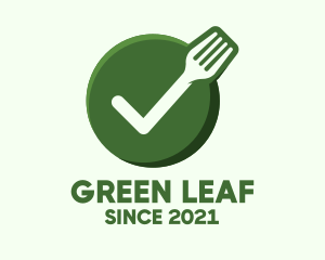 Vegan - Vegan Food Check logo design