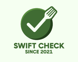 Check - Vegan Food Check logo design