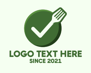 Vegan - Vegan Food Check logo design