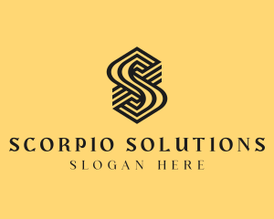 Professional Firm Letter S logo design