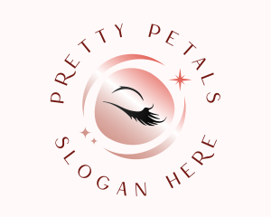 Premium Eyelashes Cosmetics logo design