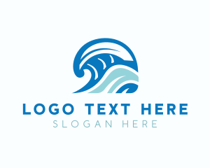 Tourism - Wave Sea Tourism logo design