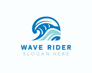 Wave Sea Tourism logo design