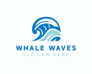 Wave Sea Tourism logo design