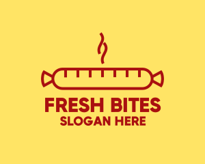 Deli - Hot Sausage Deli logo design