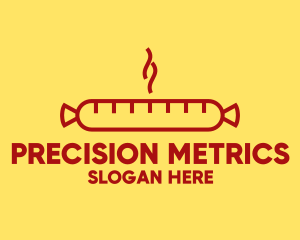 Measurement - Hot Sausage Deli logo design