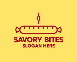 Sausage - Hot Sausage Deli logo design