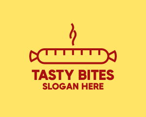 Deli - Hot Sausage Deli logo design
