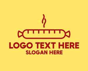 Hot Sausage Deli Logo