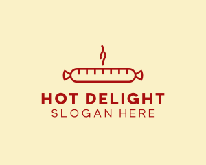 Hot Sausage Deli logo design