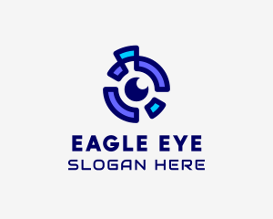 Digital Eye CCTV Media logo design