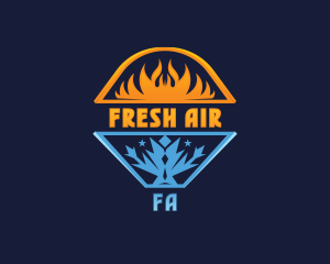 Air Conditioning Hvac logo design