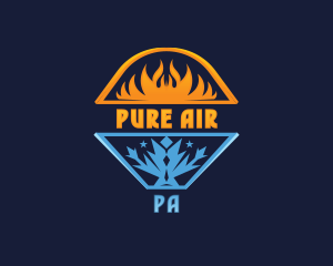 Air Conditioning Hvac logo design