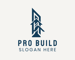 Realty Roof Building  logo design