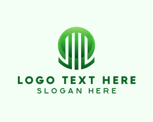 Insurance - Modern Digital Circle logo design