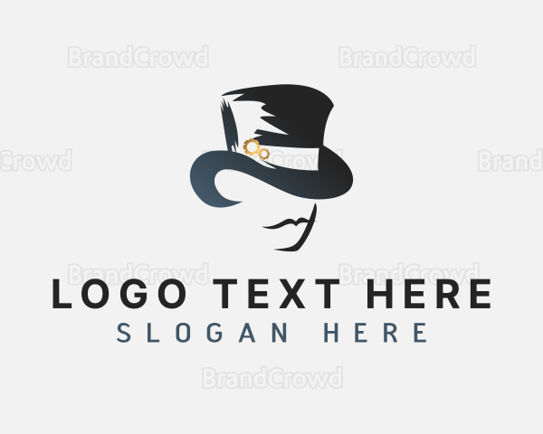 Gentleman Top Hat Logo