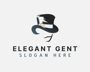 Gentleman - Gentleman Top Hat logo design