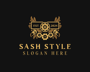 Styling Floral Boutique logo design