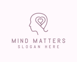 Brain - Heart Brain Therapy logo design