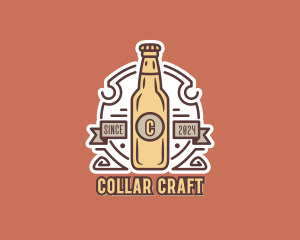 Beer Bottle Brewery logo design