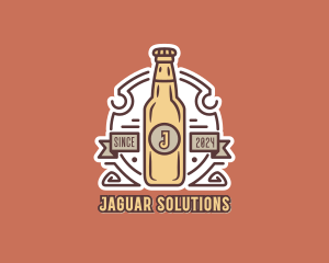 Beer Bottle Brewery logo design