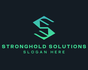 Professional  Firm Letter S logo design