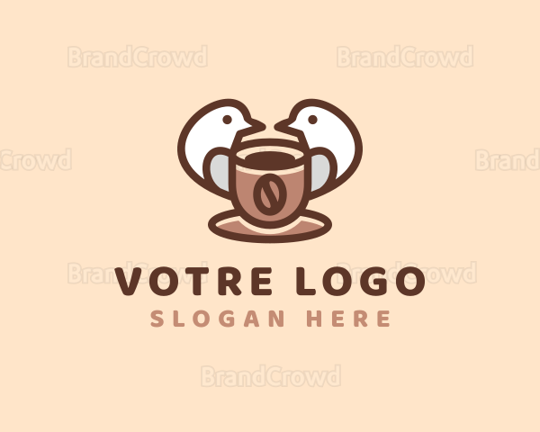Dove Coffee Mug Logo