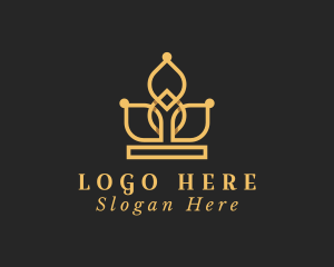 Pageant - Fashion Crown Jewelry logo design