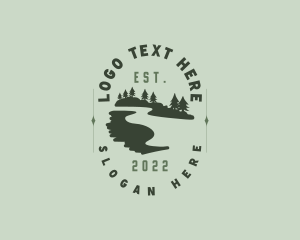 Outdoor - Mountain Forest Trail logo design