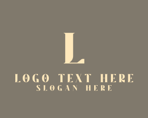 Elegant Luxury Fashion Boutique Logo