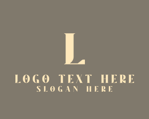 Elegant Luxury Letter Logo