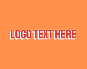 Font - Uppercase Red Font logo design