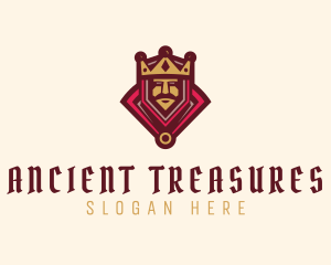 Ancient Medieval King  logo design