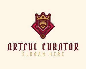 Ancient Medieval King  logo design