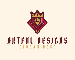 Ancient Medieval King  logo design