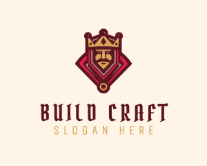 Ancient Medieval King  logo design