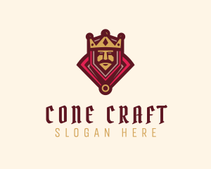 Ancient Medieval King  logo design