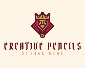 Ancient Medieval King  logo design