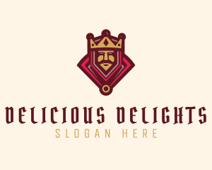 Ancient Medieval King  logo design