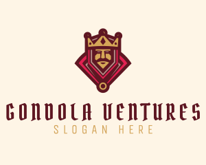 Ancient Medieval King  logo design