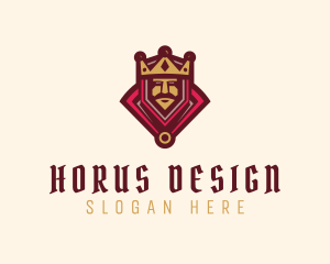 Ancient Medieval King  logo design